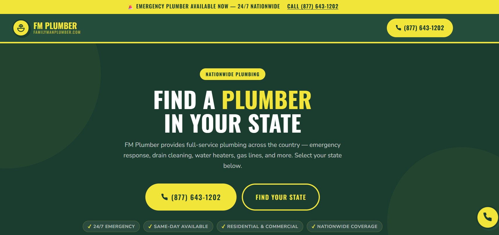 Family Man Plumber