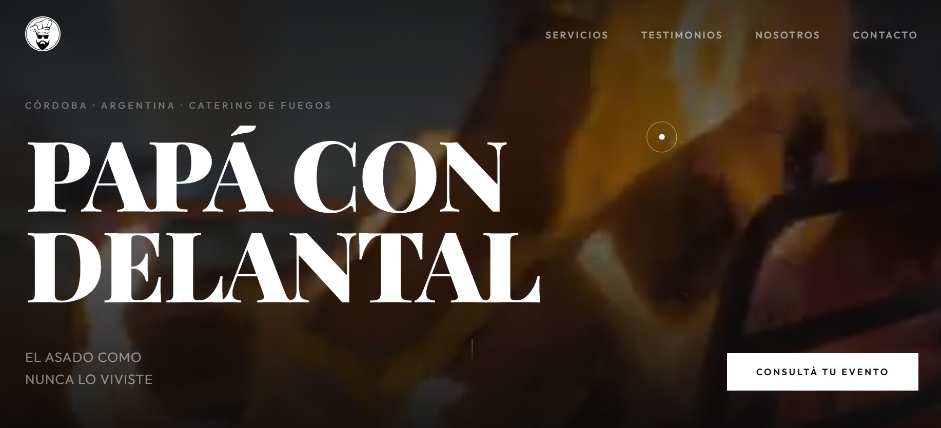 Papa con Delantal